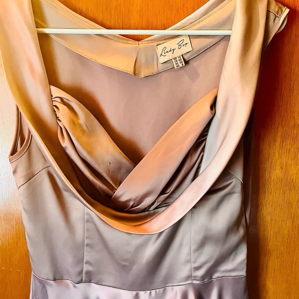 Lindy Bop silver 50s dress